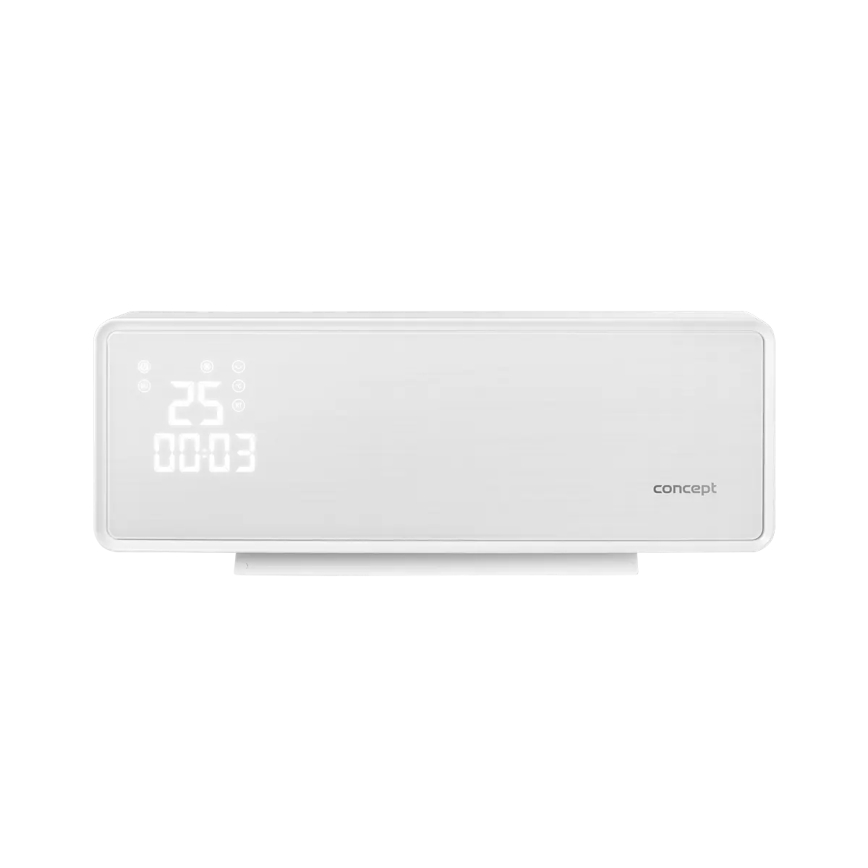 Concept QH4000 - Elektrický ohrievač 1000/2000 W IP22 biely + diaľkové ovládanie