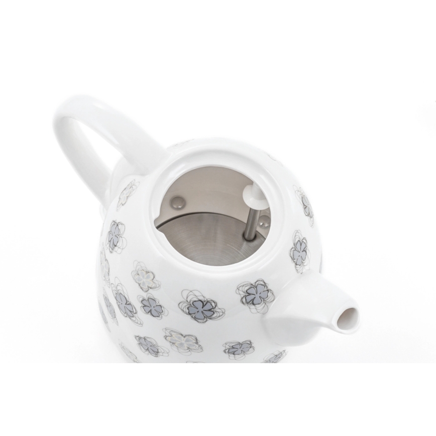 Concept RK0010ne - Rýchlovarná kanvica 1 l 1100W/230V biela/keramika