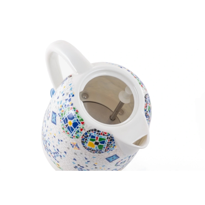 Concept RK0020 - Rýchlovarná kanvica 1,5 l 1350W/230V pestrofarebná/keramika