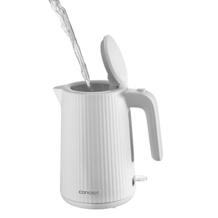 Concept RK2390 - Rýchlovarná kanvica 1,7 l 2200 W/230 V biela