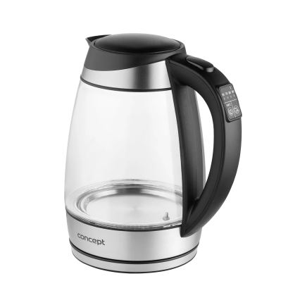 Concept RK4120 - Rýchlovarná kanvica s reguláciou teploty, 1,7 l, 2200 W/230 V, nerezové prevedenie