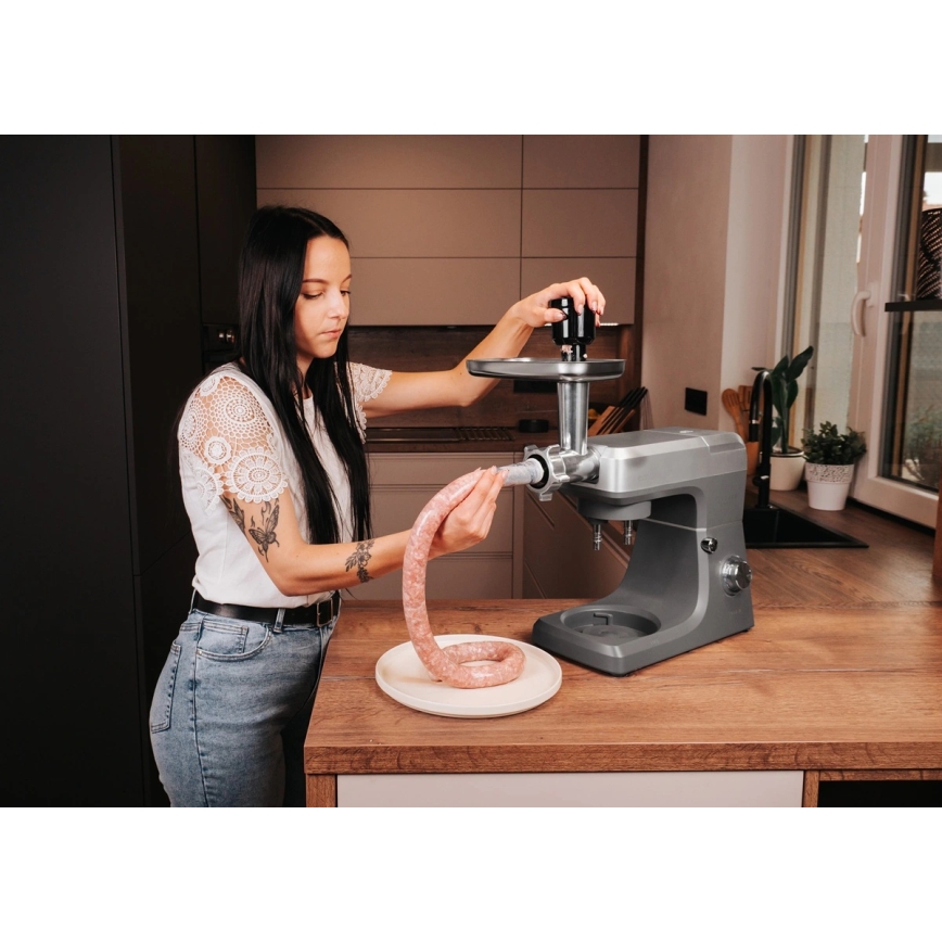 Concept RM6000 - Kuchynský planetárny robot DOUGH EXPERT 1900 W/230 V antracit/nerezová oceľ