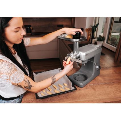 Concept RM6000 - Kuchynský planetárny robot DOUGH EXPERT 1900 W/230 V antracit/nerezová oceľ