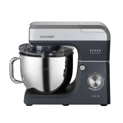 Concept RM6000 - Kuchynský planetárny robot DOUGH EXPERT 1900 W/230 V antracit/nerezová oceľ