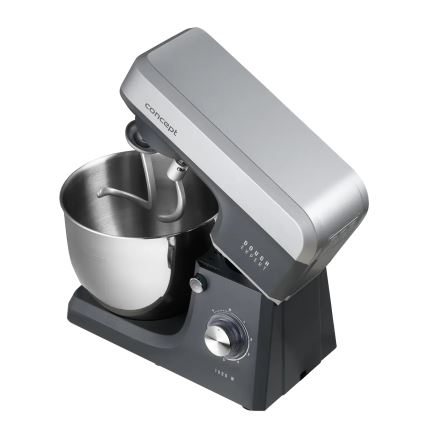 Concept RM6010 - Kuchynský planetárny robot DOUGH EXPERT 1900W/230V antracit/nerez