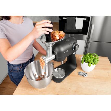 Concept RM8000 - Kuchynský robot s nerezovou misou 1200W/230V čierna