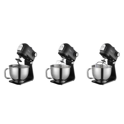 Concept RM8000 - Kuchynský robot s nerezovou misou 1200W/230V čierna