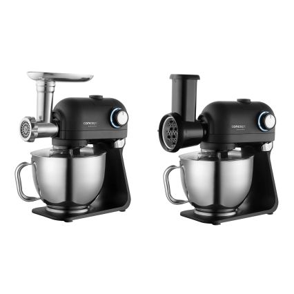 Concept RM8000 - Kuchynský robot s nerezovou misou 1200W/230V čierna