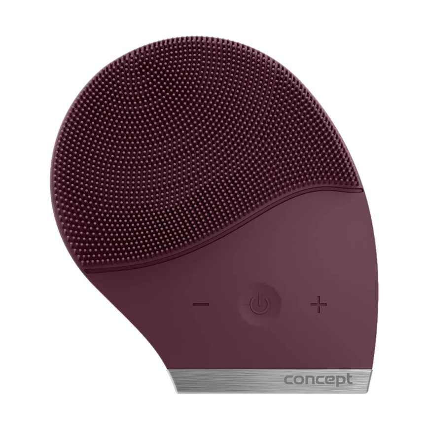 Concept SK9101 - Čistiaci kartáčik na pleť SONIVIBE 2W/5V 250 mAh IPX7 červený