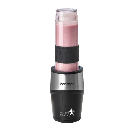 Concept SM3385 - Smoothie mixér s príslušenstvom ACTIVE SMOOTHIE 500W/230V čierna