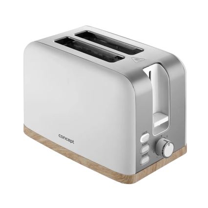 Concept TE2015 - Hriankovač s dvoma otvormi 930W/230V biely