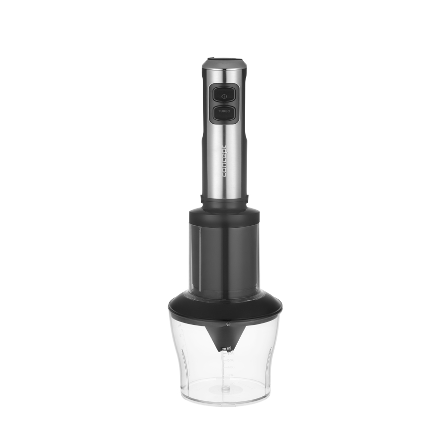 Concept TM5500 - Tyčový mixér s príslušenstvom 1500W/230V čierna/nerez