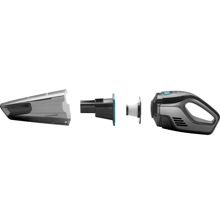 Concept VP4350 - Ručný vysávač na mokro a sucho RISER 50 W/7,4 V 2200 mAh čierna