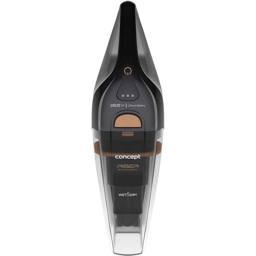 Concept VP4353 - Ručný vysávač WET & DRY S PREDĹŽENÍM RÚRY 110W/18,5V 2200 mAh čierna