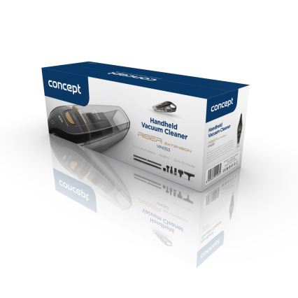 Concept VP4353 - Ručný vysávač WET & DRY S PREDĹŽENÍM RÚRY 110W/18,5V 2200 mAh čierna