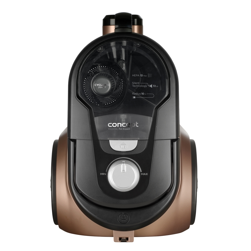 Concept VP5240N - Bezsáčkový vysávač 4A RADICAL PET EXPERT 2,5 l 800W/230V bronz