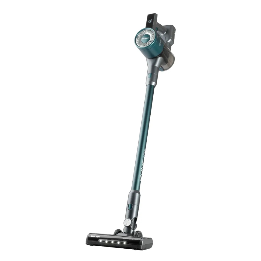 Concept VP6045 - Tyčový ručný vysávač 2v1 ICONIC SUCTION PRO 450W/29,6V 2500 mAh modrá