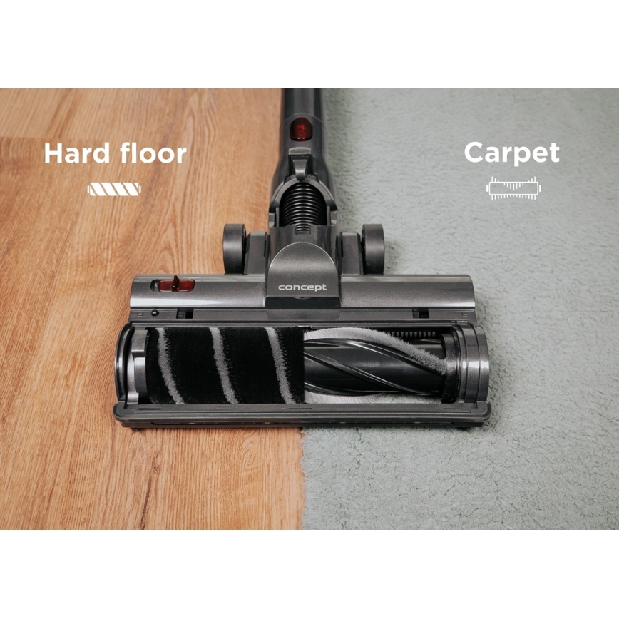 Concept VP6310 - Tyčový vysávač 3 v 1 ULTIMATE COMPLETE LIGHT 420 W/25,9 V 2200 mAh čierna