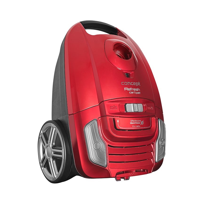 Concept VP8224 - Sáčkový vysávač REFRESH CAR&PET 3,5 l 700W/230V červená