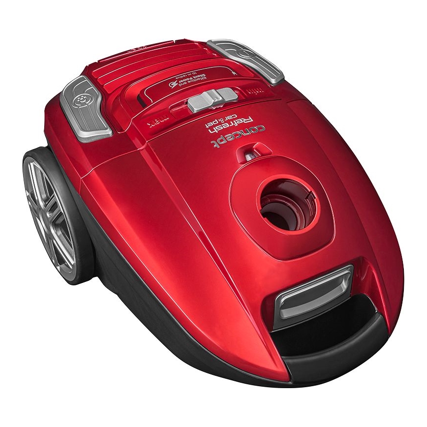 Concept VP8224 - Sáčkový vysávač REFRESH CAR&PET 3,5 l 700W/230V červená