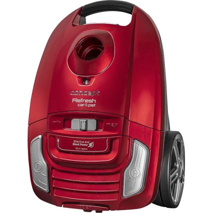 Concept VP8224 - Sáčkový vysávač REFRESH CAR&PET 3,5 l 700W/230V červená