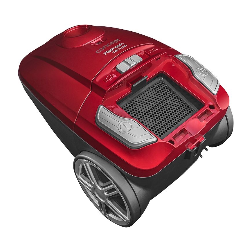 Concept VP8224 - Sáčkový vysávač REFRESH CAR&PET 3,5 l 700W/230V červená