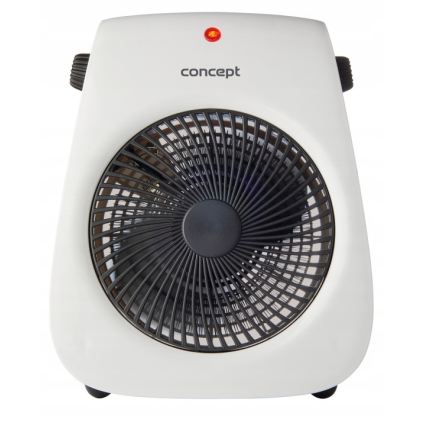 Concept VT7040 - ventilátor s ohrievacím telesom 1000/2000 W, 230 V, biela