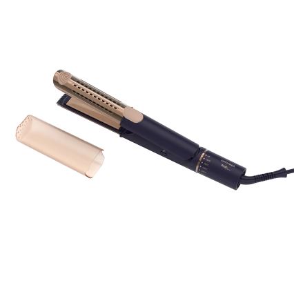 Concept VZ8100 - Žehlička na vlasy PROFI CARE 60W/230V modrá/zlatá