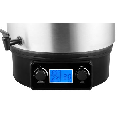 Concept ZH0040 - Zavárací hrniec 27 l 2000W/230V nerez/čierna
