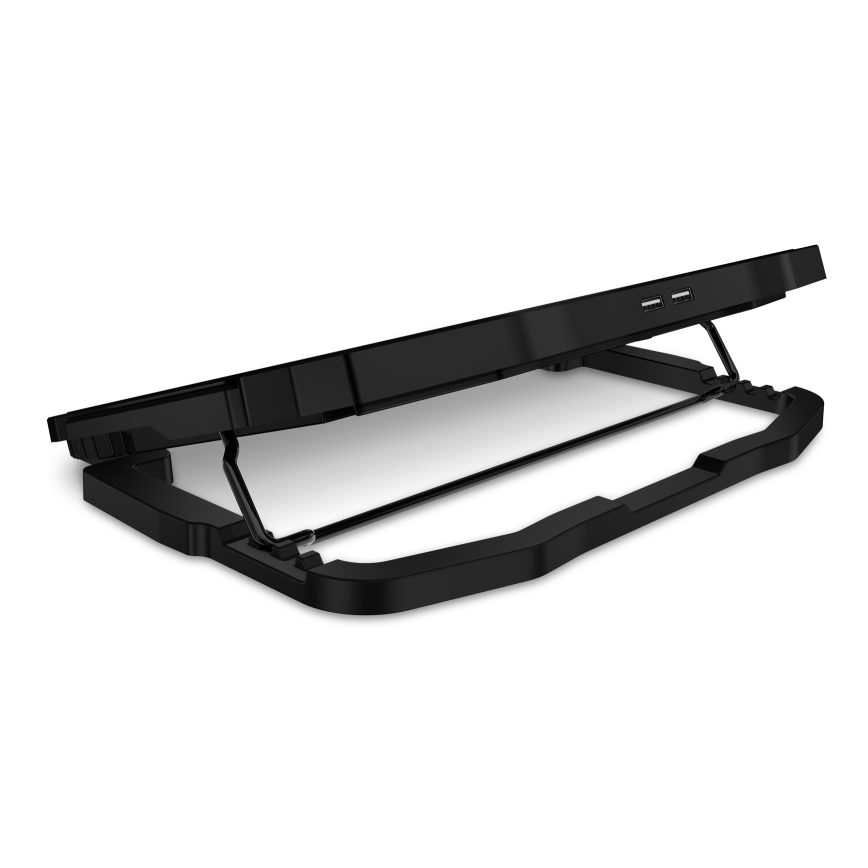 CONNECT IT CCP-2200-RD - Chladiaca podložka pre notebook 4x ventilátor 2xUSB čierna/červená