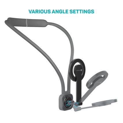 CONNECT IT CFF-6020-GY - Flexibilný magnetický držiak telefónu na krk MagSafe