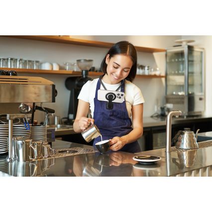 CONNECT IT CFF-6020-GY - Flexibilný magnetický držiak telefónu na krk MagSafe