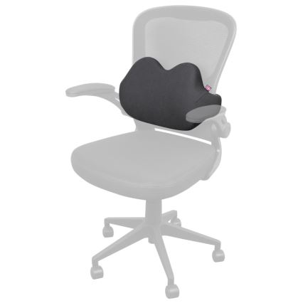 CONNECT IT CFH-5502-GY - Bedrová opierka na stoličku antracit