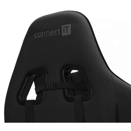 CONNECT IT CGC-1200-BK - Herná stolička Monaco Pro čierna