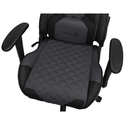 CONNECT IT CGC-1200-GY - Herná stolička Monaco Pro šedá/čierna