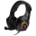 CONNECT IT CHP-5600-BK - LED RGB Herné káblové slúchadlá s mikrofónom čierna