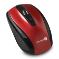 CONNECT IT CI-1224 - Bezdrôtová myš 800/1200/1600 DPI 2× AAA čierna/červená