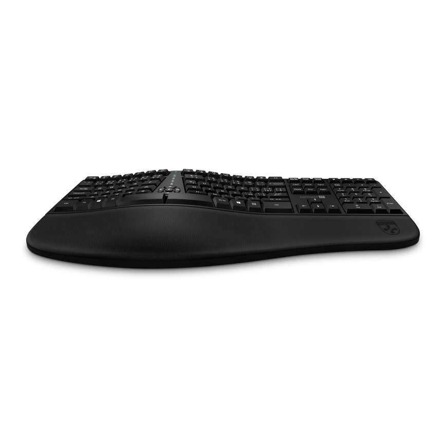 CONNECT IT CKB-2800-CS - Ergonomická bezdrôtová klávesnica s CZ/SK lokalizáciou čierna