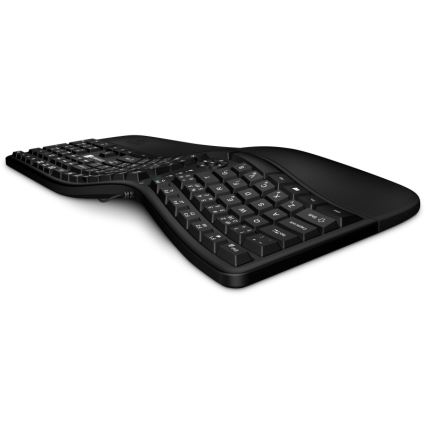 CONNECT IT CKB-2800-CS - Ergonomická bezdrôtová klávesnica s CZ/SK lokalizáciou čierna