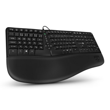 CONNECT IT CKB-2800-CS - Ergonomická bezdrôtová klávesnica s CZ/SK lokalizáciou čierna