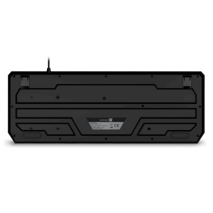CONNECT IT CKB-3530-DD - LED RGB Káblová herná klávesnica s CZ/SK lokalizáciou čierna