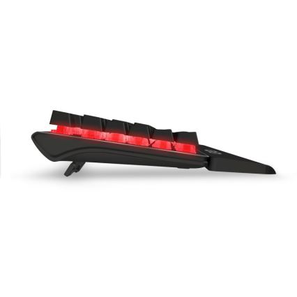 CONNECT IT CKB-7050-CS - LED RGB Káblová herná klávesnica s CZ/SK lokalizáciou čierna