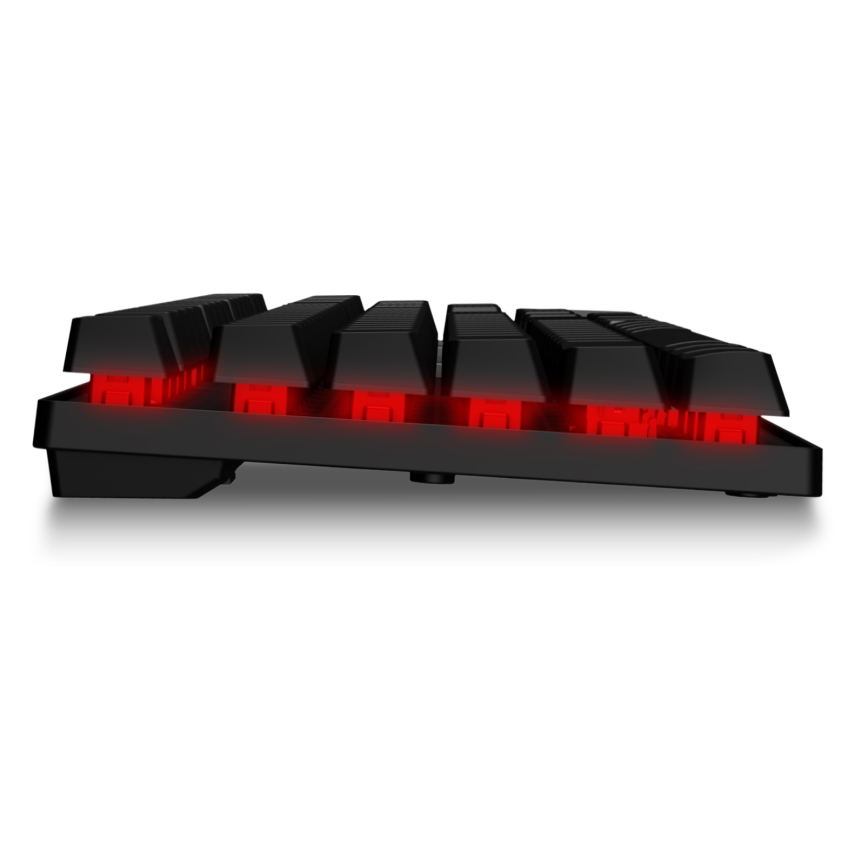 CONNECT IT CKM-3200-CS - LED RGB Káblová herná klávesnica a herná myš 1200/1800/2400/3600 DPI s CZ/SK lokalizáciou čierna