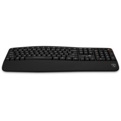 CONNECT IT CKM-6010-CS - Ergonomická bezdrôtová klávesnica a myš 800/1200/1600/2400 DPI s CZ/SK lokalizáciou 1xAA + 2xAAA čierna