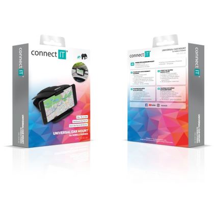 CONNECT IT CMC-5010-BK - Držiak telefónu do auta