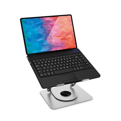 CONNECT IT CMF-2100-SL - Otočný stojan na notebook strieborná