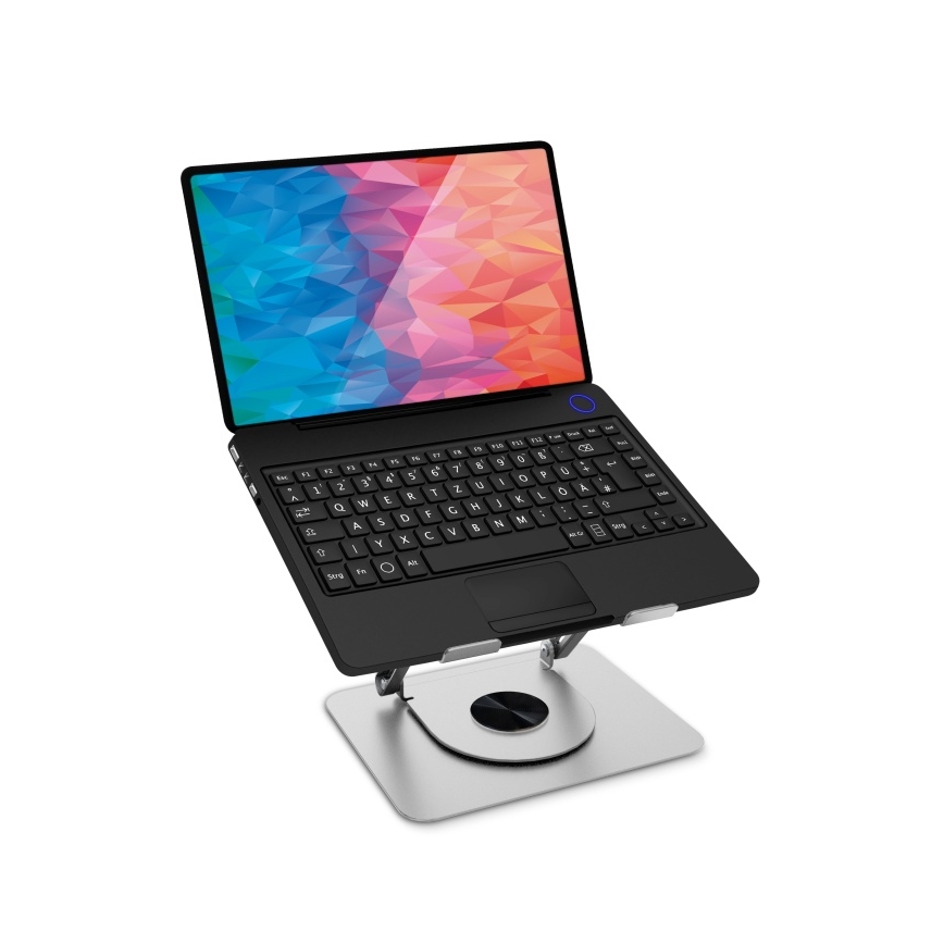 CONNECT IT CMF-2100-SL - Otočný stojan na notebook strieborná