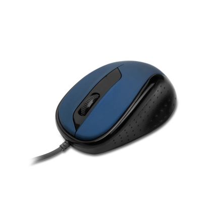 CONNECT IT CMO-1200-BL - Drôtová myš 1000 DPI čierna/modrá