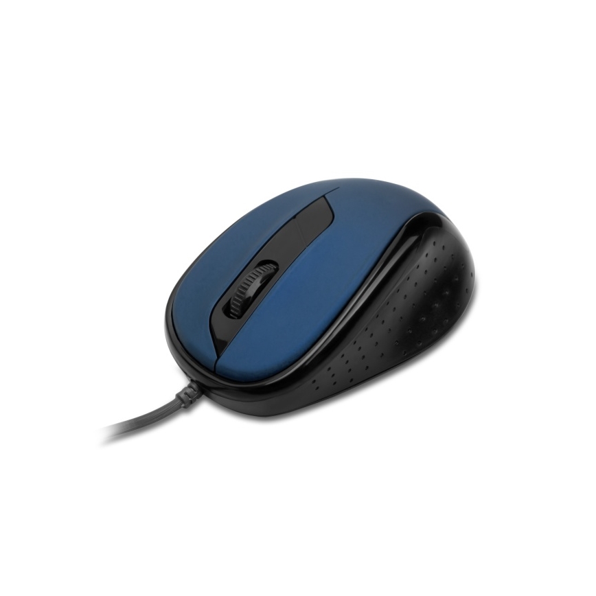 CONNECT IT CMO-1200-BL - Drôtová myš 1000 DPI čierna/modrá