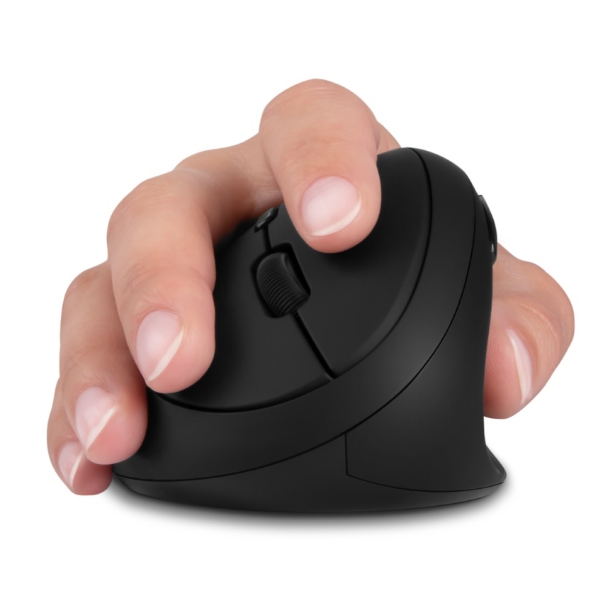 CONNECT IT CMO-2600-BK - Ergonomická bezdrôtová myš 800/1200/1600 DPI 1xAA čierna